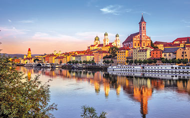 Passau in Bavaria, Germany Passau in Bavaria, Germany